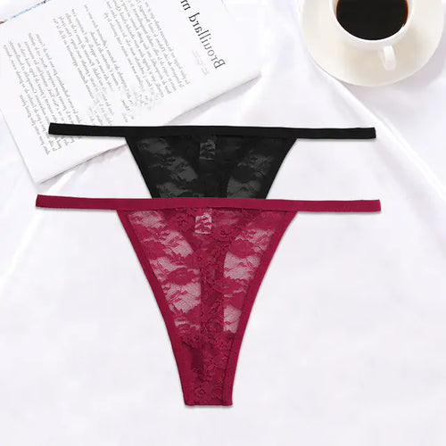 Load image into Gallery viewer, 2PCS/Sexy 2 piece G-String pantie set.
