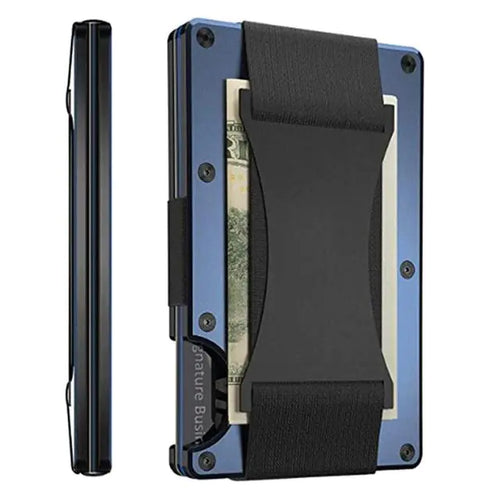 Load image into Gallery viewer, Minimalist Men Slim Wallet-Rfid Shielded
