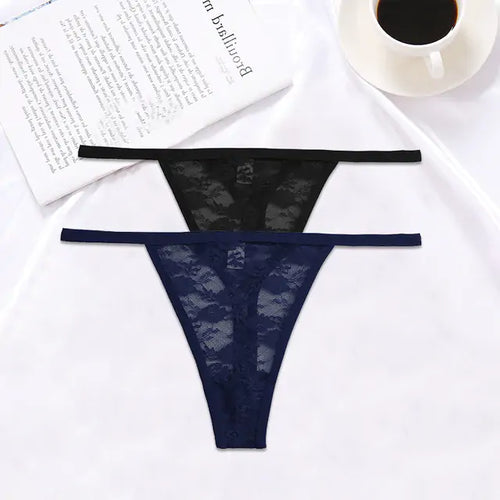 Load image into Gallery viewer, 2PCS/Sexy 2 piece G-String pantie set.
