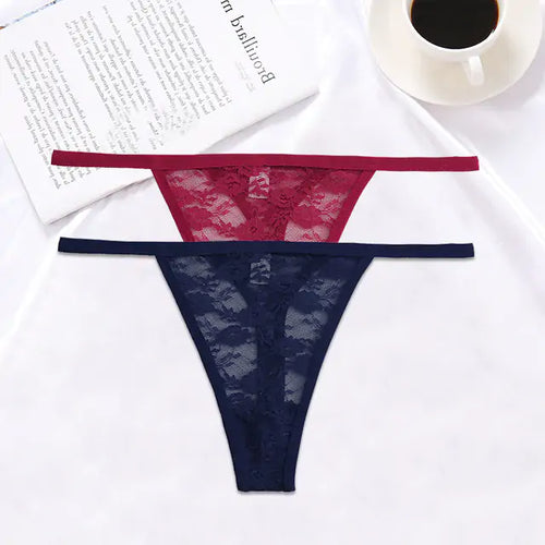 Load image into Gallery viewer, 2PCS/Sexy 2 piece G-String pantie set.
