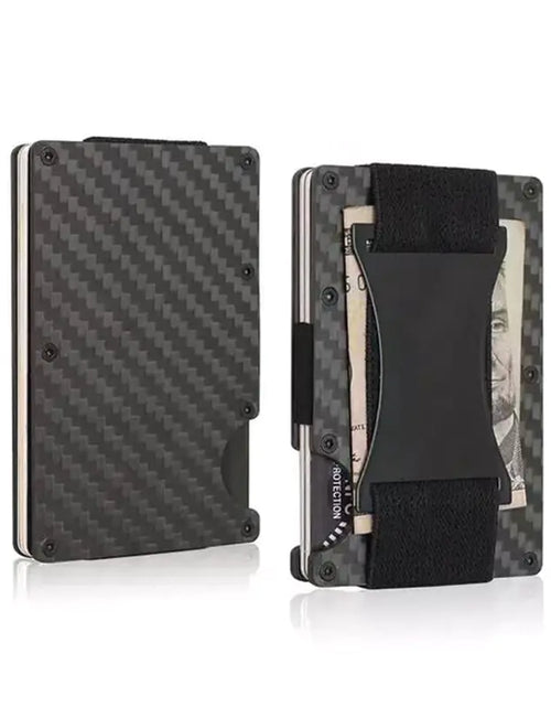 Load image into Gallery viewer, Minimalist Men Slim Wallet-Rfid Shielded
